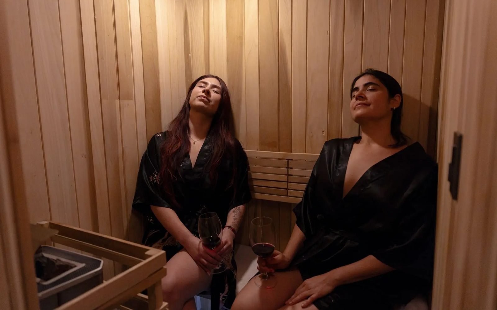Sauna infrarrojo en Nemiia Spa Condesa CDMX